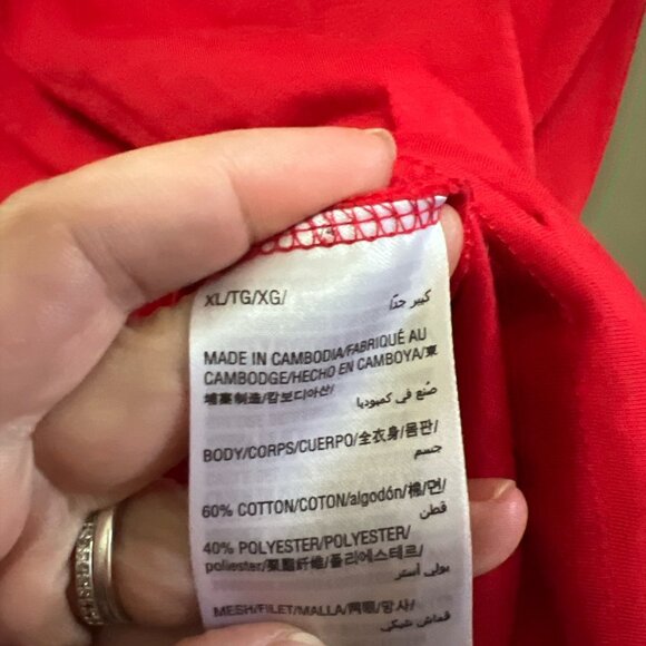 INC Men’s Hooded Tee with Zipper Accents - Mesh Shoulders - Size XL - Picture 2 of 4